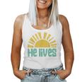Easter He Lives Christian Family Matching Easter Toddler Women Tank Top