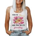 Feed Me Tacos And Tell Me I'm Pretty For Food Women Tank Top