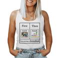 First Teach Then Beach First Teach Then Beach Teacher Women Tank Top