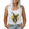 Frenchie Puppy Französische Bulldogge Hundeliebhaber Frenchie Mama Papa Raglan Tank Top Frauen