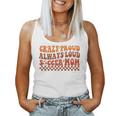 Crazy Proud Always Loud Soccer Mom For Soccer Mom Life Women Tank Top