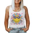 Groovy Occupational Therapy Ot Therapist Ot Month Happy Face Women Tank Top