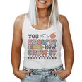 Groovy State Testing Day Teacher You Know It Now Show It Women Tank Top
