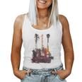 Guitarra Hombres Es Banda Música Guitarrista Cosas Guitarrista Camiseta sin mangas para mujer