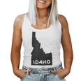 Idaho Roots State Map Home Love Pride Women Tank Top