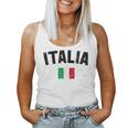 Italia Bandera Hombres Es Niños Italia Camiseta sin mangas para mujer