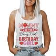 Mommy Of The Berry First Birthday Girl Sweet Strawberry Women Tank Top