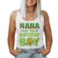 Nana Of The Birthday Boy Turtle Family Matching Women Tank Top