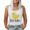Rubber Duck Bride Women Tank Top