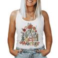Social Worker Flower Grow Retro Vintage Social Work Life Women Tank Top