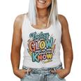 Today You Will Glow When You Show What You Know Test Teacher Women Tank Top