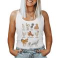 Vintage Chicken Breeds Farm Animals Day Support Local Farmer Women Tank Top