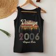 18Th Birthday Vintage 2006 Sunset Letter Print Women Tank Top Unique Gifts