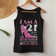 I Am A 21 Year Old Diamond 21St Birthday Women Tank Top Personalized Gifts