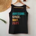 3 Year Old Vintage Awesome Since May 2021 3Rd Birthday Women Tank Top Unique Gifts
