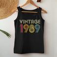 31Th Birthday Vintage 1989 Retro Mom Dad Women Tank Top Unique Gifts