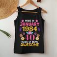 40 Years Old Made In January 1984 Birthday Women Tank Top Unique Gifts