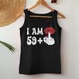 I Am 59 1 Middle Finger & Lips 60Th Birthday Girls Women Tank Top Funny Gifts