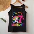 7 Years Old Unicorn It's My 7Th Birthday Girl Party Women Tank Top Unique Gifts