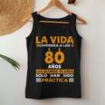 80 Cumpleaños Hombres Es 80 Años Nacidos En 1944 Camiseta sin mangas para mujer Regalos divertidos
