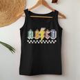 Abcd Back In Class First Day Back To School Teacher Student Women Tank Top Funny Gifts