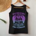 Alles Was Ich Will Ist Dass Mein Papa Im Himmel Women's Tank Top Frauen Lustige Geschenke