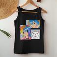 Anime Girl Cat Otaku Anime Merch Kawaii Stuff Women Tank Top Personalized Gifts