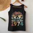 Awesome Since June 1974 Vintage 50Th Birthday Dad Women Women Tank Top Unique Gifts