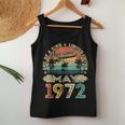 Awesome Since May 1972 Vintage 52Nd Birthday Women Women Tank Top Unique Gifts