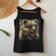 Bären Grizzlybär Braunbär Bär Geschenk Papa & Mama Bären Tank Top Frauen Lustige Geschenke