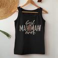 Best Mawmaw Ever Leopard Print Mother's Day Women Tank Top Unique Gifts