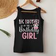 Big Brother Of The Birthday Girl Farm Cow 1 St Birthday Girl Women Tank Top Unique Gifts