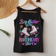 Big Sister Of The Birthday Girl Rolling Skate Family Party Women Tank Top Unique Gifts