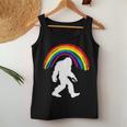 Bigfoot Graffiti Rainbow Sasquatch Tagger Women Tank Top Unique Gifts