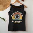 Birthday Girl Vintage Totality Spring Solar Eclipse Women Tank Top Unique Gifts