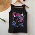 Bisexual Cats Planet Bi Pride Flag Lgbtq Space Girls Women Tank Top Unique Gifts
