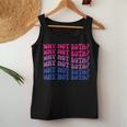 Bisexual Why Not Both Bi Pride Flag Lgbtq Women Women Tank Top Unique Gifts