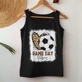 Bleached Soccer Game Day Vibes Soccer Mom Game Day Season Women Tank Top Unique Gifts