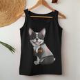 Boston Terrier I Love Mom Tattoo Dog Mother's Day Women Tank Top Unique Gifts