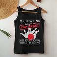 My Bowling Technique Is Top Secret Ball Pin Bowling Player Women Tank Top Unique Gifts