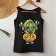 Cactus Colorido Con Gafas De Sol I Cactus Camiseta sin mangas para mujer Regalos divertidos