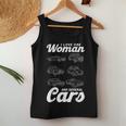 Car Lovers I Love One Woman And Several Cars Auto Mechanics Women Tank Top Unique Gifts