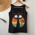 Cat Mummy Cute Retrointage Cat Sunset Cat Tank Top Frauen Lustige Geschenke