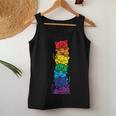 Cat Stack Rainbow Gay Pride Cute Lgbt Animal Pet Lover Women Tank Top Unique Gifts