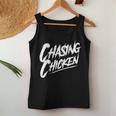 Chasing Chicken Rap Get Money Chasing Chicken Retro Women Tank Top Unique Gifts
