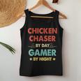 Chicken Chaser By Day Gamer By Night Women Tank Top Unique Gifts