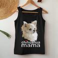 Chihuahua Mama Chihuahua Long Haired Mom Mommy Chiwawa Dog Women Tank Top Unique Gifts
