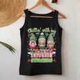 Chillin With My Infusion Gnomies Nurse Christmas Gnomes Xmas Women Tank Top Unique Gifts