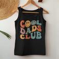 Cool Dads Club Retro Groovy Smile Dad Father's Day Women Tank Top Unique Gifts