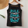 Cruise Rule 1 Don't Fall Off The Boat Women Tank Top Personalized Gifts